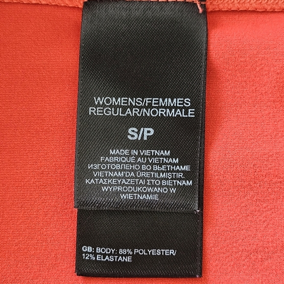 The North Face Flash Dry Red Hooded‎ Long Sleeve Dress, Size Small - Picture 8 of 10